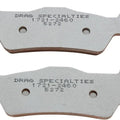 Drag Specialties Premium Sintered Metal Brake Pads Rear #41300161
