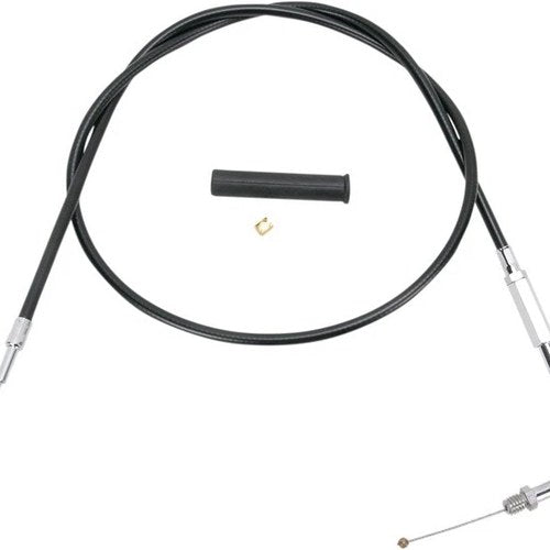 DS Black Vinyl Alternate Length Throttle Cable 48" Black #211726