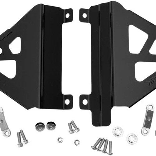 Works Connection Radiator Braces Black #18-B719 Honda CRF450L 2019-2020