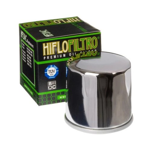 Hiflo Oil Filter Chrome #HF204C fits Honda Silver Wing/Forza