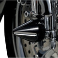 LA Choppers Spike Axle Cap Machined Cut #LA-7813-00B Harley Davidson