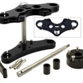 Accutronix 39mm Triple Tree Conversion Kit 0 Degree Elite Black #TWD39-EHLBK