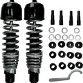 Emgo Classic Shocks 325mm Chrome Black 17-05572 for Kawasaki/Suzuki/Yamaha/Honda