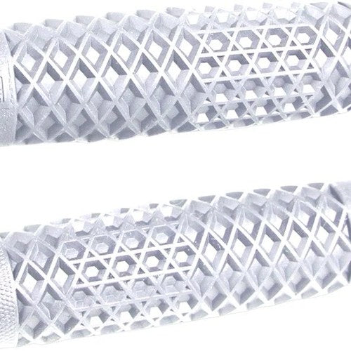 Odi Vans Cult V-Twin Motorcycle Grips White 1" 5"