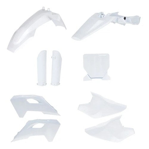 Acerbis Full Plastics Kit White #2987286811 Husqvarna TC 50/EE 5