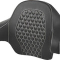 Saddlemen RoadSofa HC Tour-Pak Backrest Pad White Stitch #285083 Harley Davidson