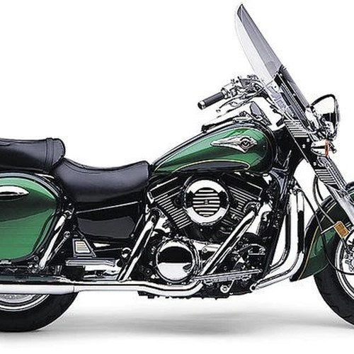 Cobra True Duals Exhaust System with Billet Tip Chrome #4368 Kawasaki