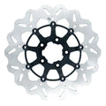 GBrakes Floating Wave Brake Rotor 11.5" Front CC Black/Silver #GBDU012