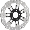 Arlen Ness 7-Valve Floating Brake Rotor 11.8" Front Black #33-10301-202