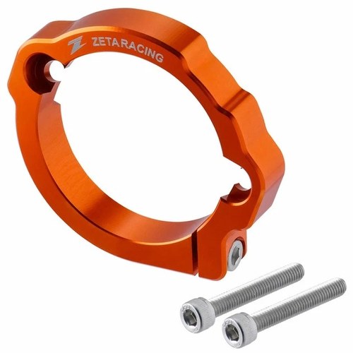 Zeta Exhaust Flange Guard Orange #ZE52-2783 Husqvarna TC 250/TE 250/TE 300