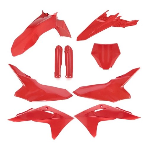 Acerbis Full Plastics Kit Red #2987080004 Gas MC 50/MC-E 5
