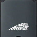 SP Connect Spc+ Card Wallet with Indian Motorcycle Logo Gray