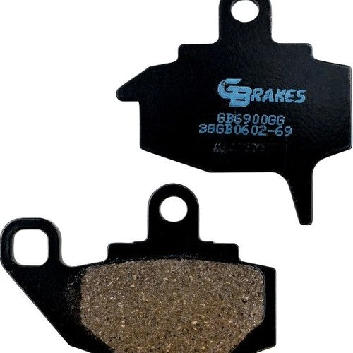 GBrakes Semi-Metallic Brake Pads #GB0602-69