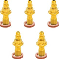 Arlen Ness Titanium Banjo Bleeder Bolts M10x1.0 Front Gold 5-Pack #300-868