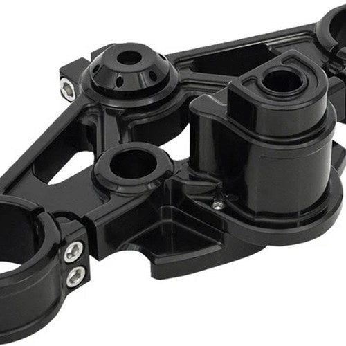 Arlen Ness Method Triple Tree Top Black #130-014 Harley Davidson Road Glide