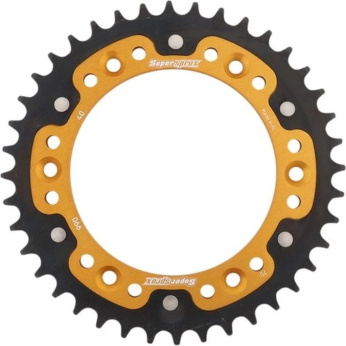 Supersprox Stealth Rear Sprocket 520 40T Gold #RST-990-40-GLD