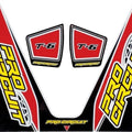 Pro Circuit T-6 Exhaust Decal Red