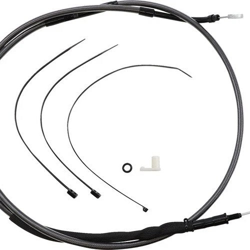 Magnum Alternate Length Black Pearl Clutch Cable 73-3/4" 42368HE Harley Davidson
