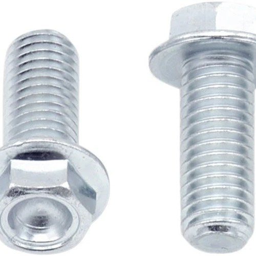 Bolt Motorcycle Hardware Hex Head Low-Profile Flange Bolts M8 x 20mm 10-Pack