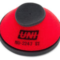 Yamaha YZ125, 1980-1981, Uni-Filter Air Filter - NU-2245ST - YZ 125