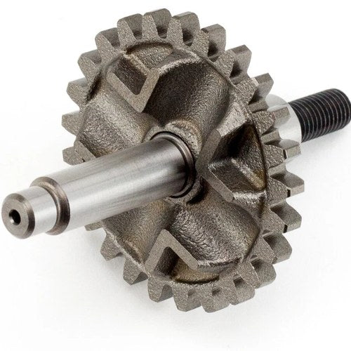 Honda CR85R, 2003-2007, Water Pump Shaft with Gear - 19230-GC4-730 - CR 85R
