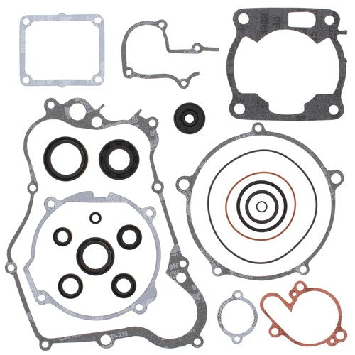 Yamaha YZ 125, 1989, Complete/Full Gasket Set with Seals - YZ125