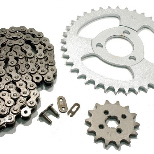 Honda Z50R, 1988-1999, Chain and 14/37 Sprocket Set - Z 50R, 50