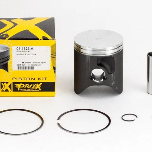 Honda CR250R, 2002 2003 2004, Pro-X Piston - 01.1323.A (66.34 mm) CR 250, CR250