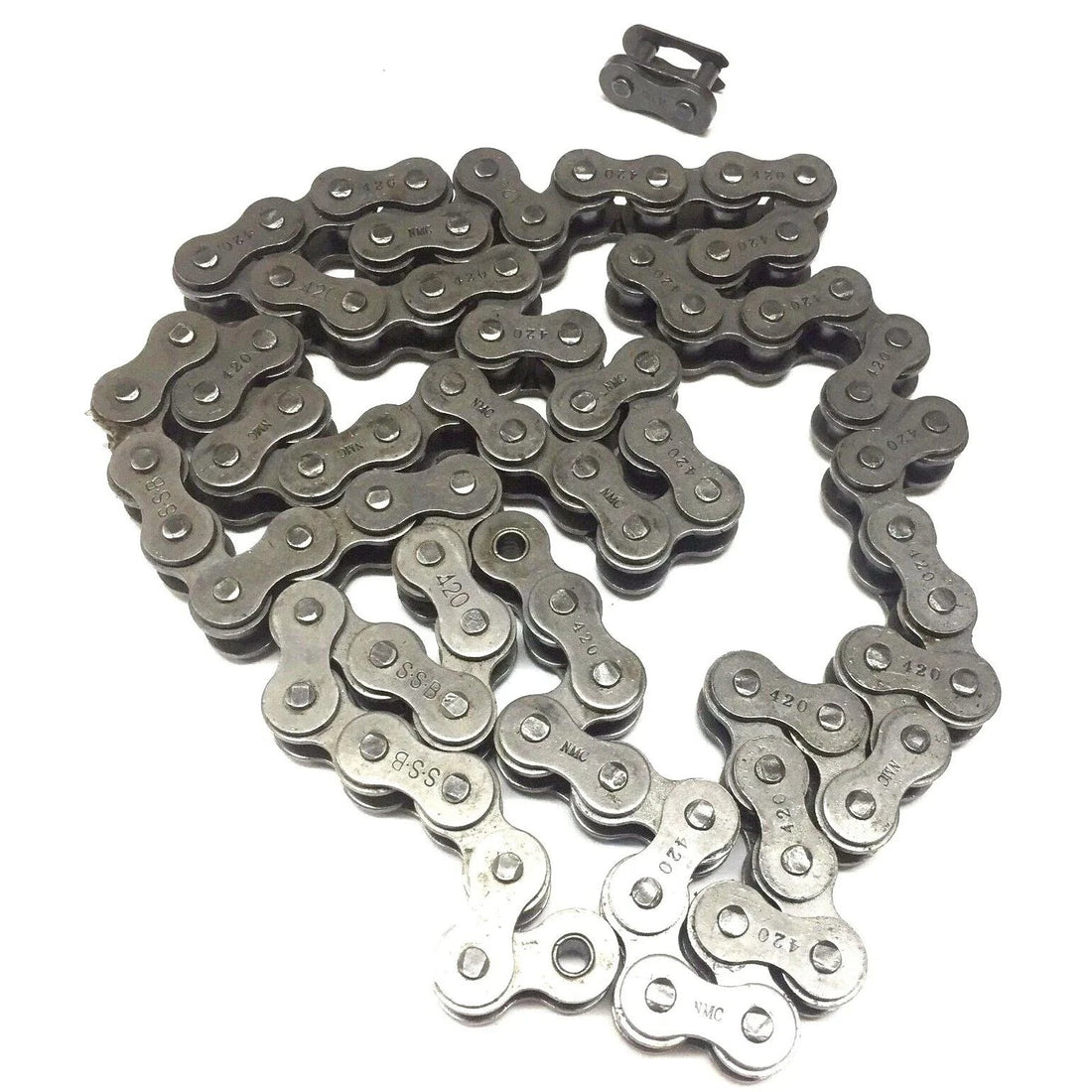 Cadena DE TransmisiÓN DE Trabajo Pesado Baja Dirt Runner 50 DR50 DR49 Bicicleta