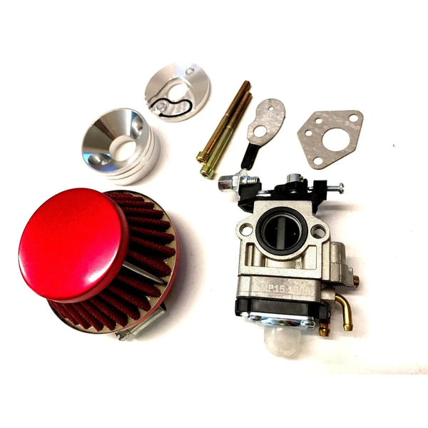 Carburetor And Air Filter Kit 43CC 49CC Pocket Bike Super Razorback,BOREEM