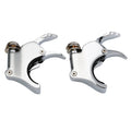 Detachable 49mm Windshield Clamps Fit For Harley Dyna Street Bob Wide Glide 06+
