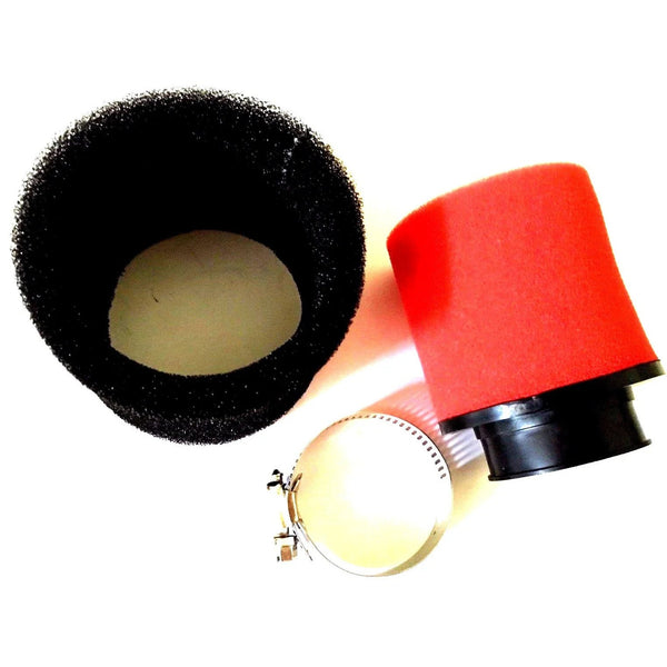 Double Sponge Foam Air Filter 42MM GY6 150CC Moped Scooters New