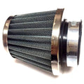 New 35MM Chrome Air Filter For Honda CRF50 CRF70 Coolster QG Yamaha Dirt Bike
