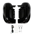 Lower Vented Leg Fairing Speakers Fit For Harley Touring Street Road Glide 83-13