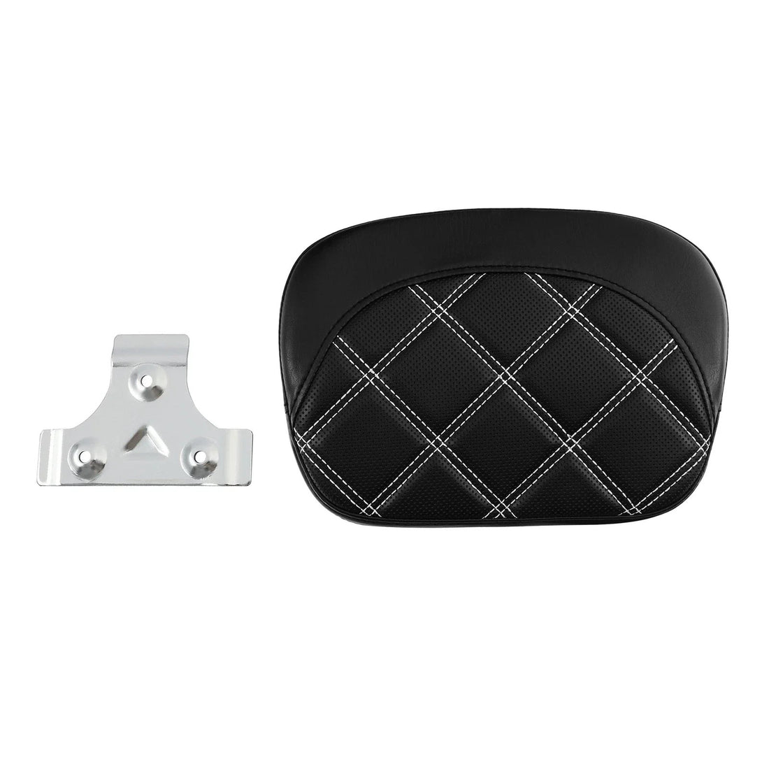Passenger Sissy Bar Backrest Pad Fits For Harley Touring Road Street Glide