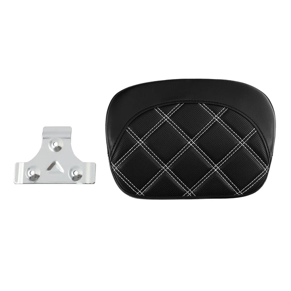 Passenger Sissy Bar Backrest Pad Fits For Harley Touring Road Street Glide
