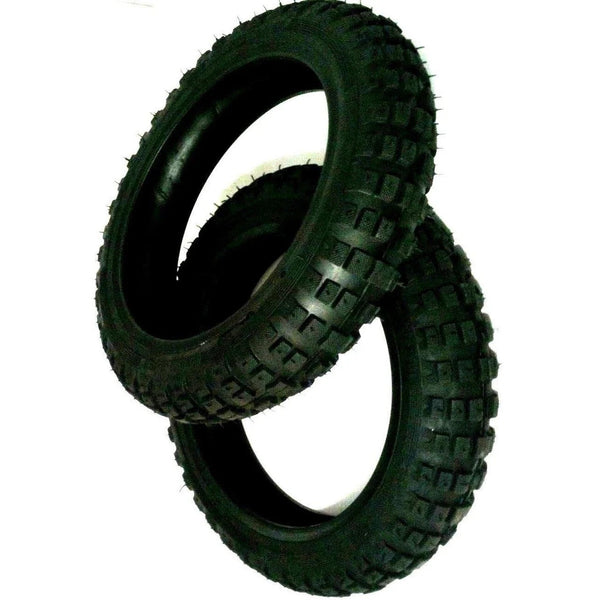 2) HD Tire 2.50-10 2.50X10 Tire For Honda XR50 XR-50 XR 50CC Knobbie
