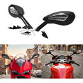 Rear View Mirrors with LED Turn Signals Light Fit For Ducati Panigale 959 1299