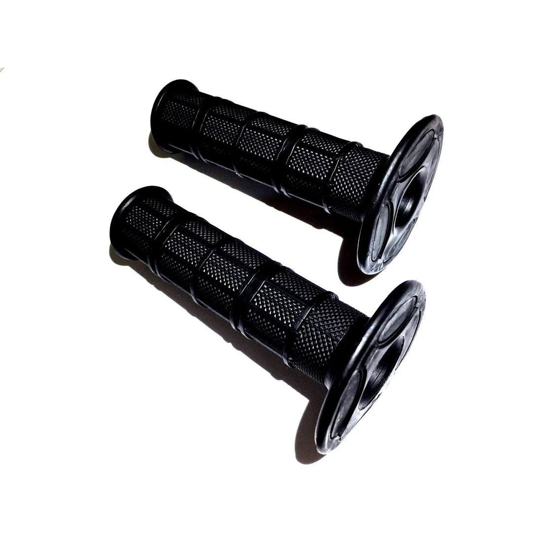 New Pair OF 7/8'' Rubber Black Throttle Handle Bar Grips Dirt Pit Bike Motocross