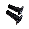 New Pair OF 7/8'' Rubber Black Throttle Handle Bar Grips Dirt Pit Bike Motocross