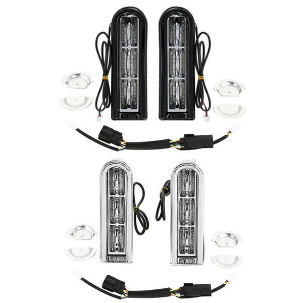 LED Saddlebags Insert Support Lights Fit For Harley Road King Glide 2014-2024 23