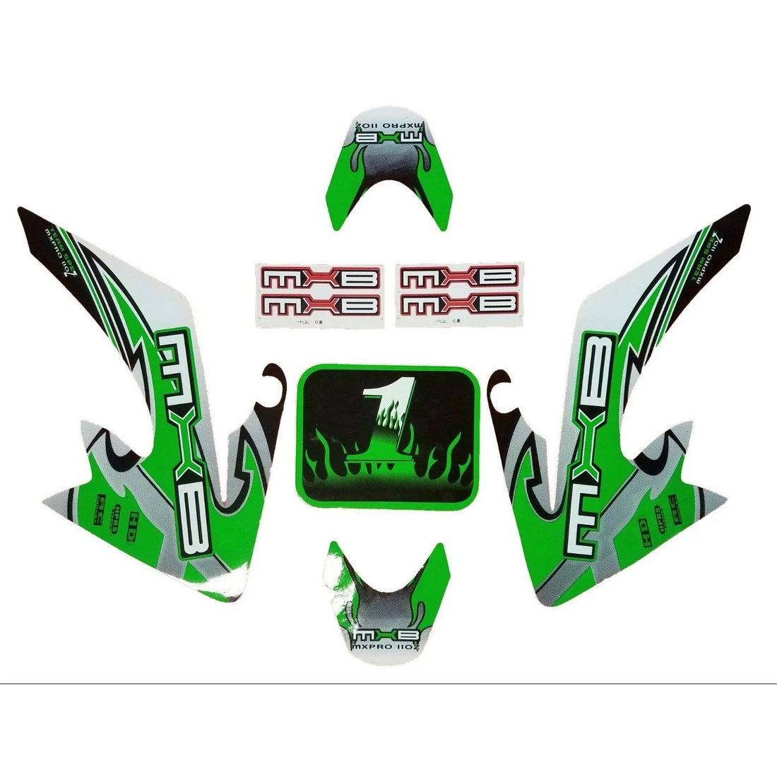 Decals Sticker For Honda XR50 CRF50 Roketa SSR Coolster Ricardo Dirt Pit Bike