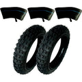 2 HD Tires + 3 Tubes Size 2.50-10 2.50X10 For Honda CRF50 Crf-50 50 50CC