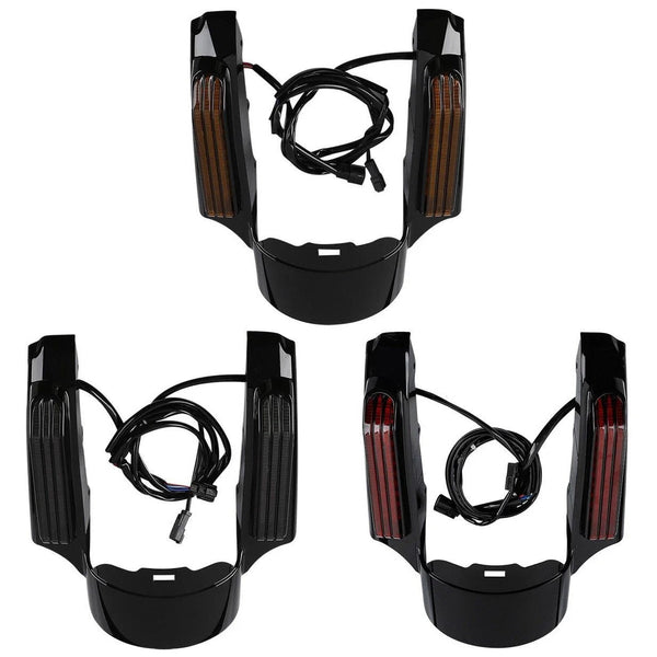 Rear Fender Fascia LED Light For Harley Touring Road King Street Glide 2014-2024