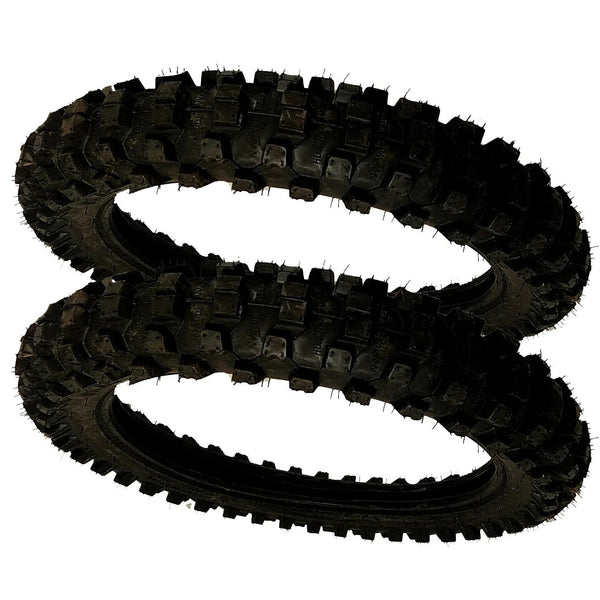 2 Pack High Performance Replacements 90/100-14 Inch Tires Sdg SSR Offroad Sport