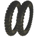 2 Pack 90/100-14 110CC 125CC 250CC Pitster Coolster Minibike Dirt Bike Tire Tyre