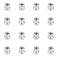 16PK Msa 20038SD9041-6e9b49-16X Splne Drv Open End Taprd LugNut 12mmx1.50mm Thrd