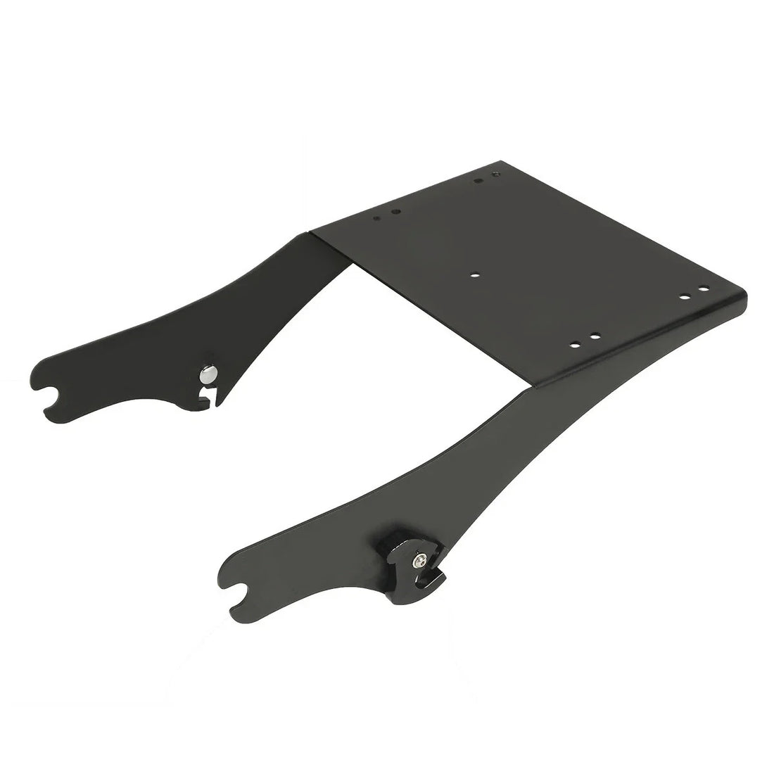 Black Latches Razor Chop Trunk Mount Fit For Harley Touring 97-08