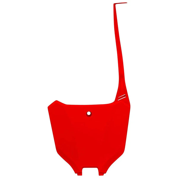 UFO Front Number Plate 00 CR Red For Honda CRF450R Works Edition 2021-2026