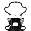 Black Highway Engine Guard Crash Bar Fit For Harley Cvo Road Street Glide 23-26
